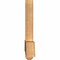 Ekena Millwork Eugene Smooth Timber Gable Bracket, Western Red Cedar, 72"W x 24"H x 3 1/2"D x 5 1/2"F, 8/12 Pitch GBW072X24X0406EUG00SWR - alternate 2